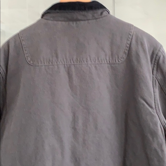 New Barn Style Mens Jacket Charcoal - Picture 7 of 9